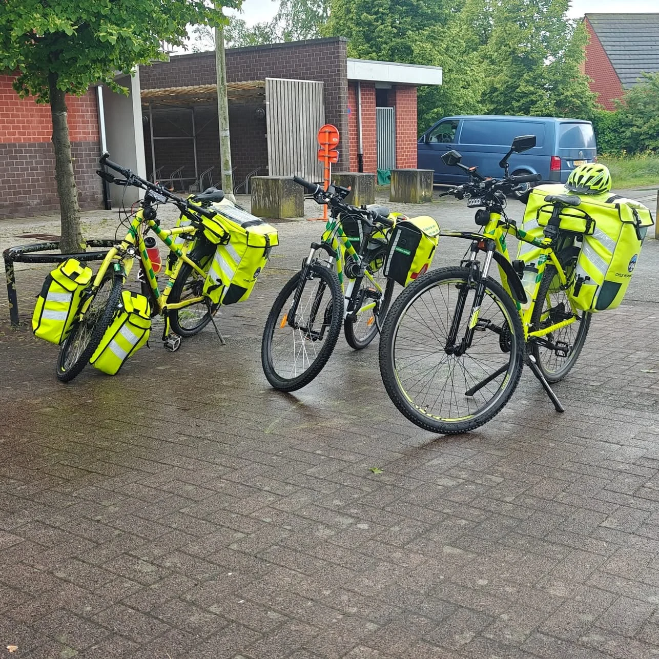 Uitgeruste responsefietsen van CRU